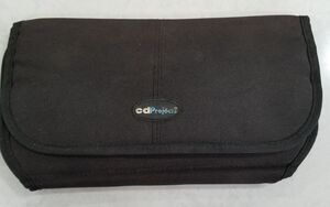 CD Projects cd case zippered pouch and hook and loop closure